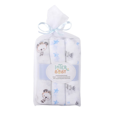 Interbaby Gaze 80x80cm 3er Pack