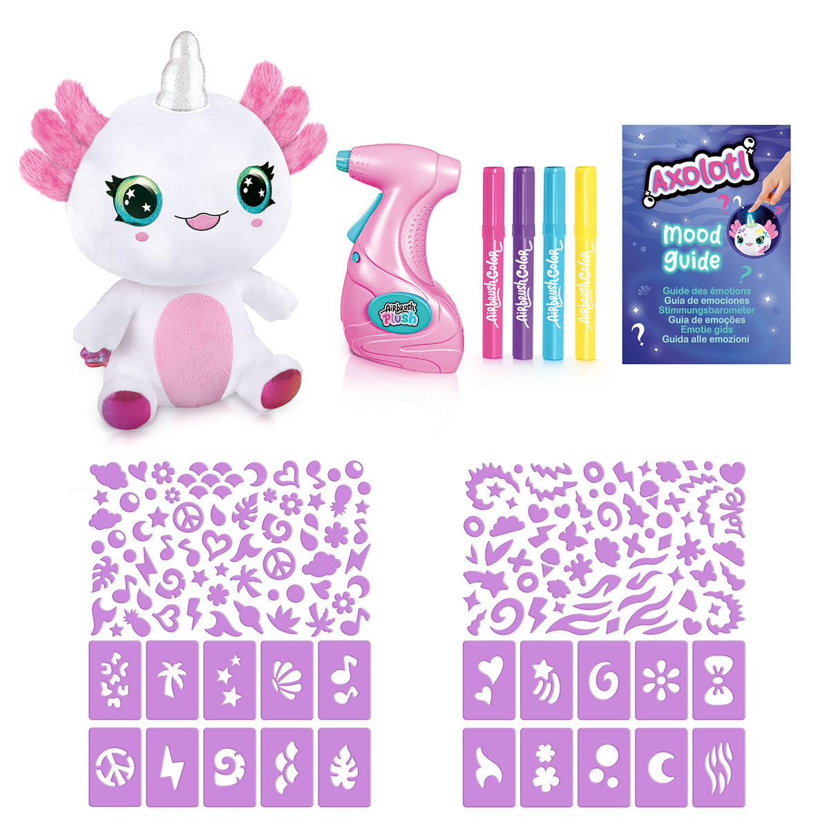 Canal Toys Airbrush Plüsch Axolotl