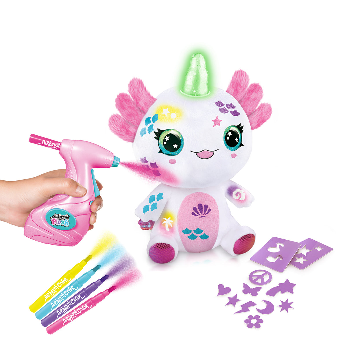 Canal Toys Airbrush Plüsch Axolotl