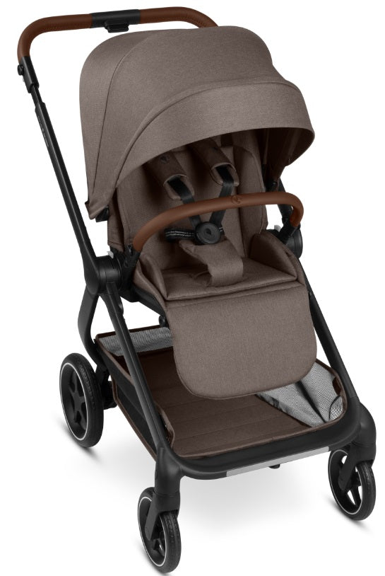 ABC Design City Life Kinderwagen Set mit Babywanne & Adapter nature