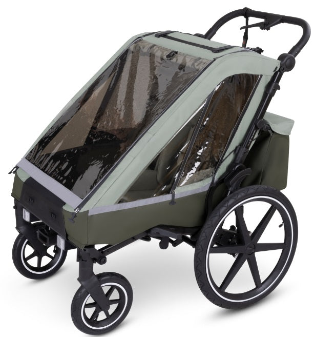 ABC Design Fahrradanhänger Tour 2 olive