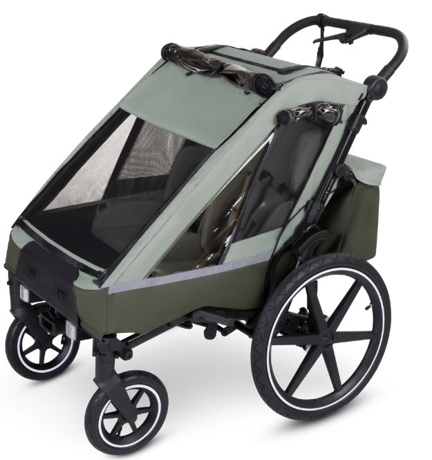 ABC Design Fahrradanhänger Tour 2 olive