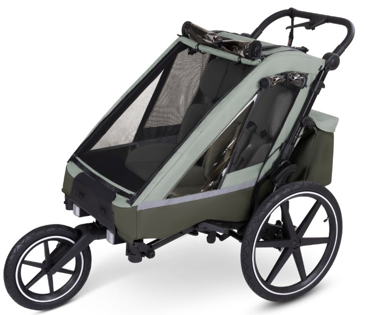 ABC Design Fahrradanhänger Tour 2 olive