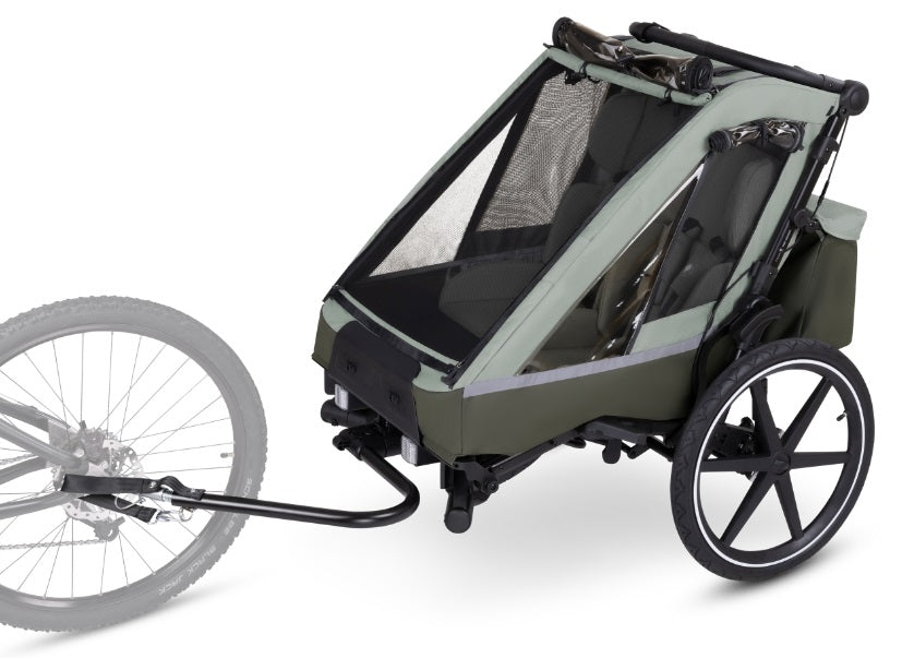 ABC Design Fahrradanhänger Tour 2 olive
