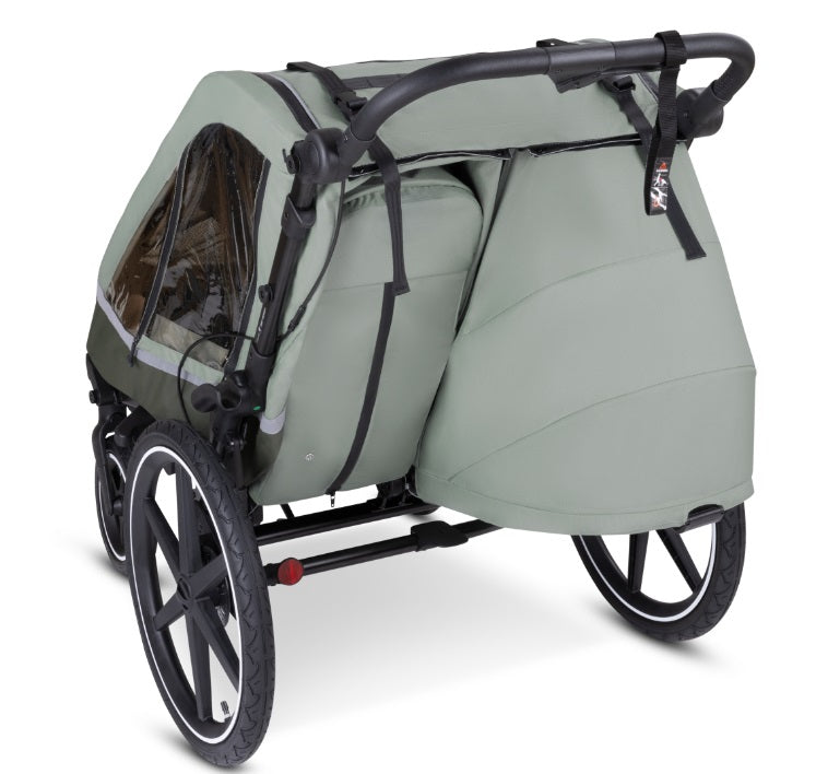 ABC Design Fahrradanhänger Tour 2 olive