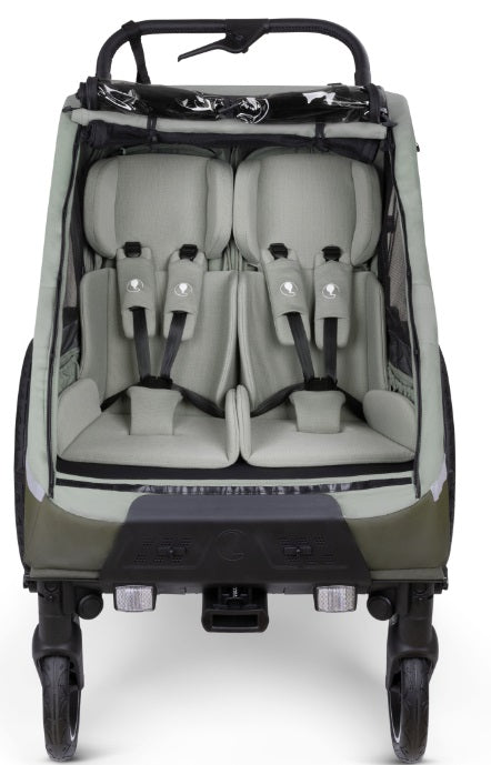 ABC Design Fahrradanhänger Tour 2 olive