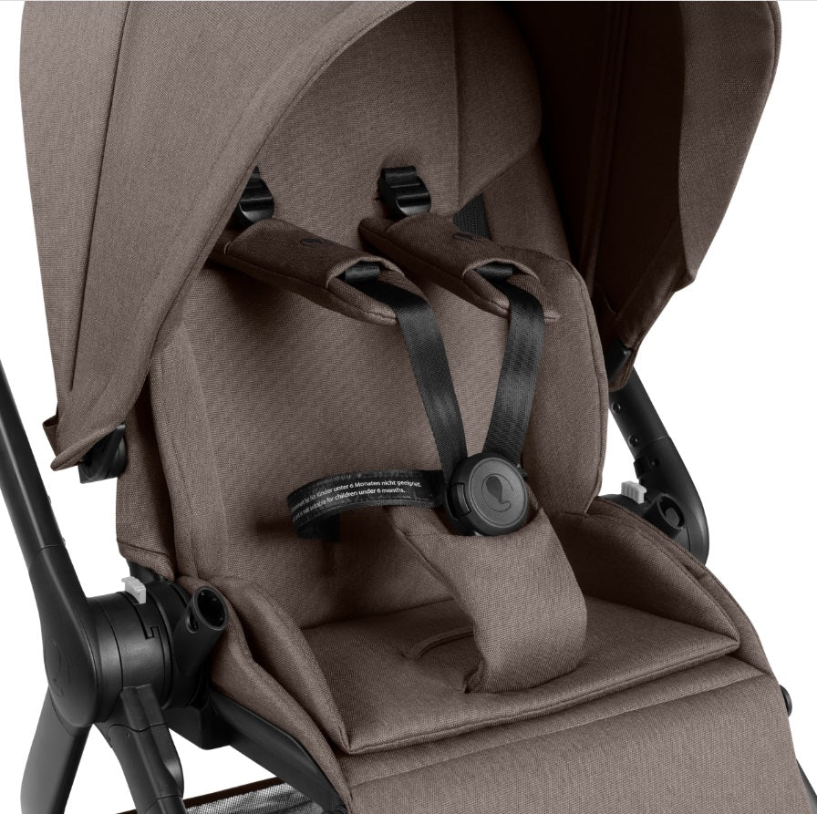 ABC Design City Life Kinderwagen Set mit Babywanne & Adapter nature