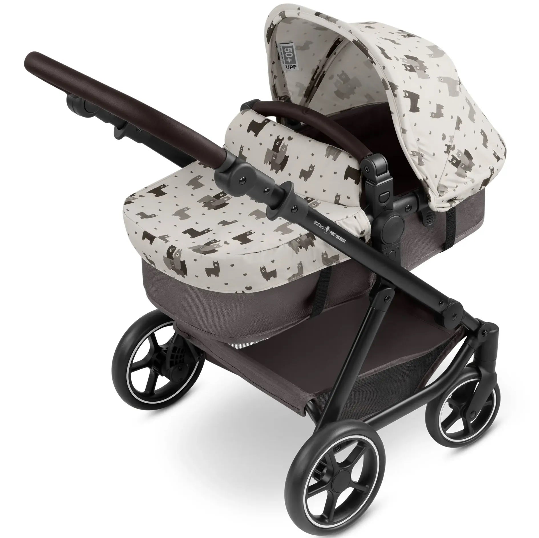 ABC Design Migno Puppenwagen Marron (Lama)