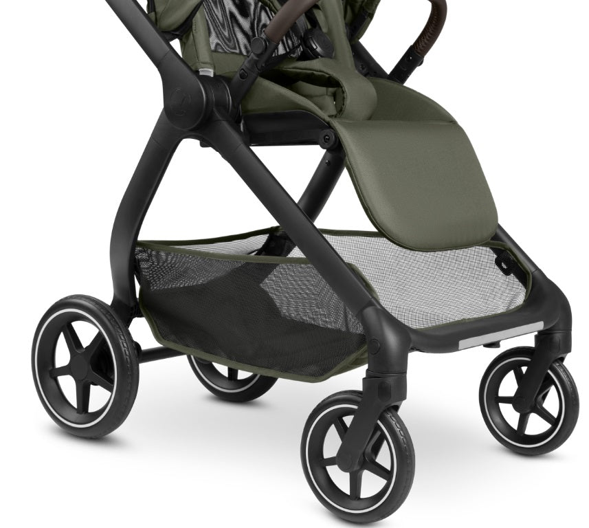 ABC Design City Life Kinderwagen Set mit Babywanne & Adapter avocado