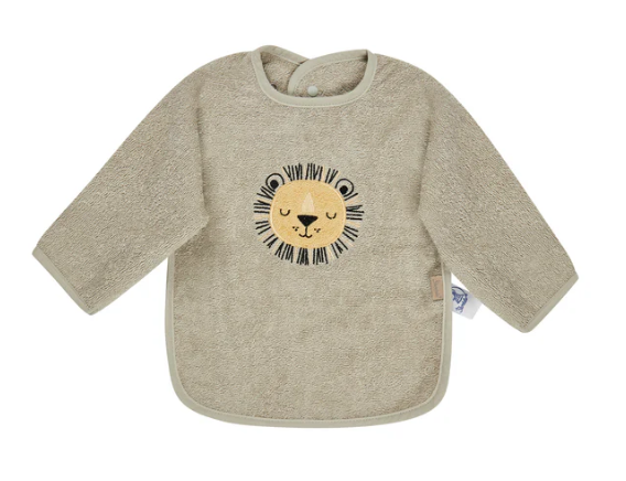 Sterntaler Ärmellätzchen Löwe Leo mit Druckknopfverschluss