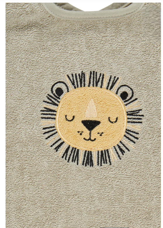 Sterntaler Ärmellätzchen Löwe Leo mit Druckknopfverschluss