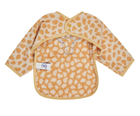 Sterntaler Ärmellätzchen Giraffe Kaya mit Druckknopfverschluss