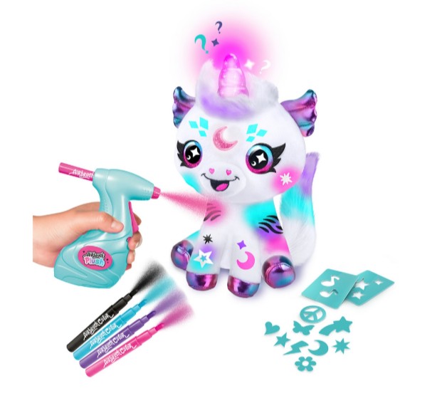 Canal Toys Airbrush Plush Unicorn