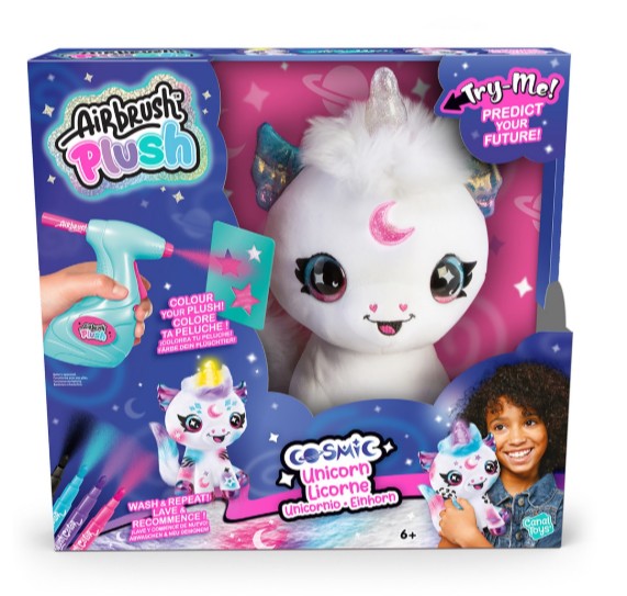 Canal Toys Airbrush Plush Unicorn