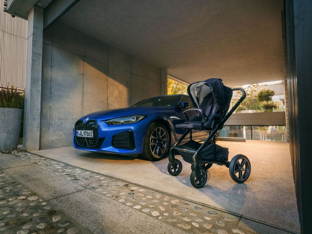 Nuna Mixx next BMW Kollektion Set Kinderwagen mit Babywanne