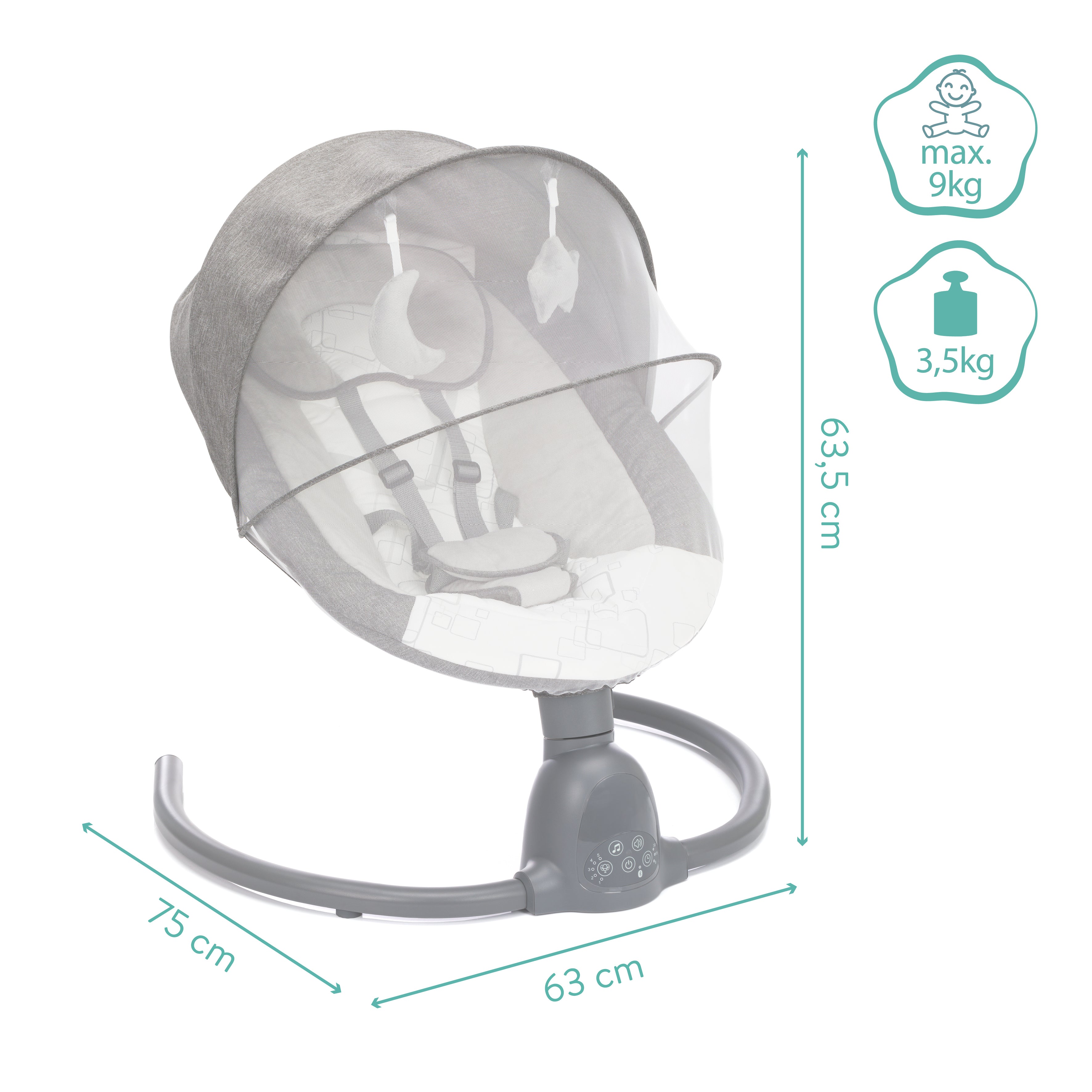 Fillikid Elektrische Wippe Luna