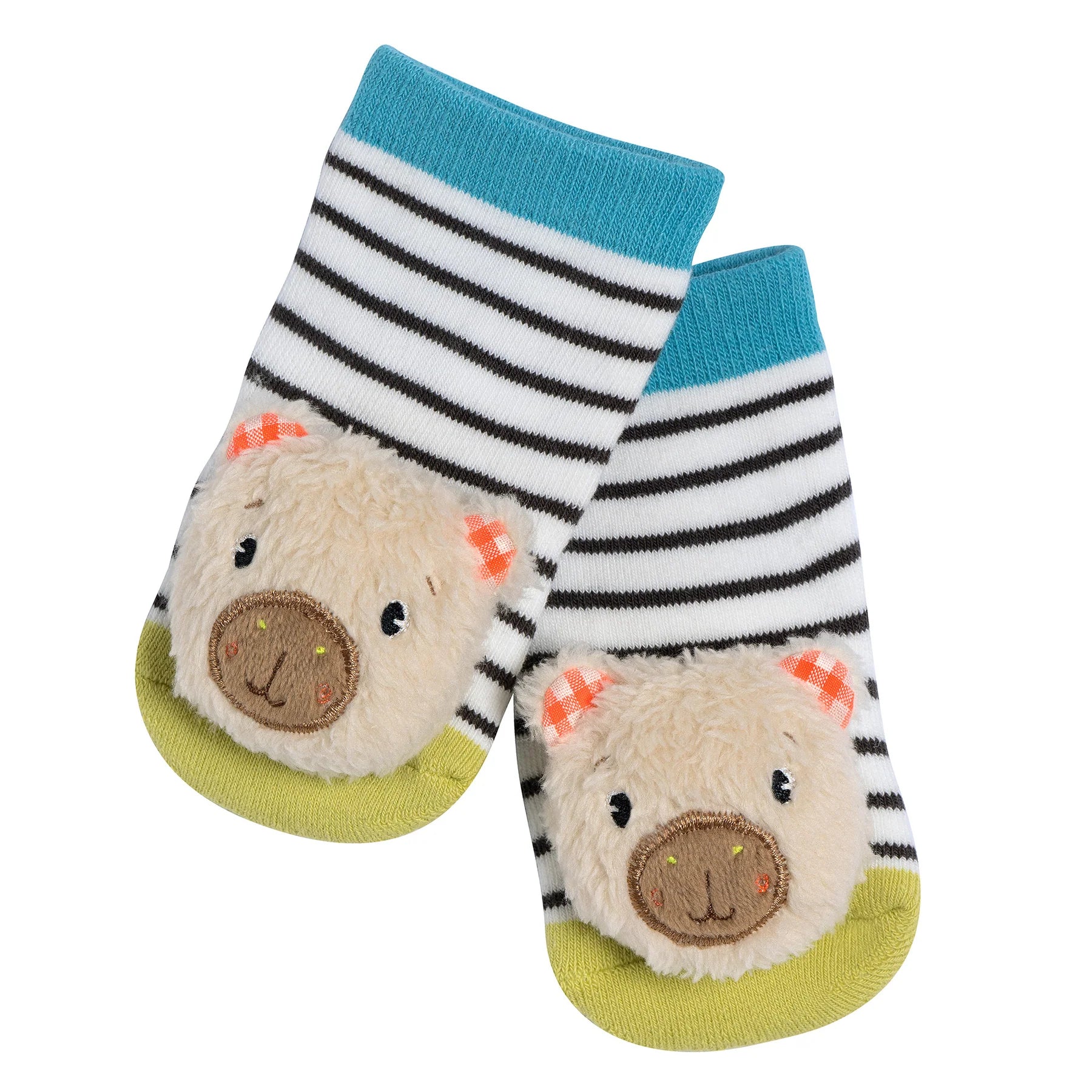 Baby Fehn Rasselsocken Capybara Clara