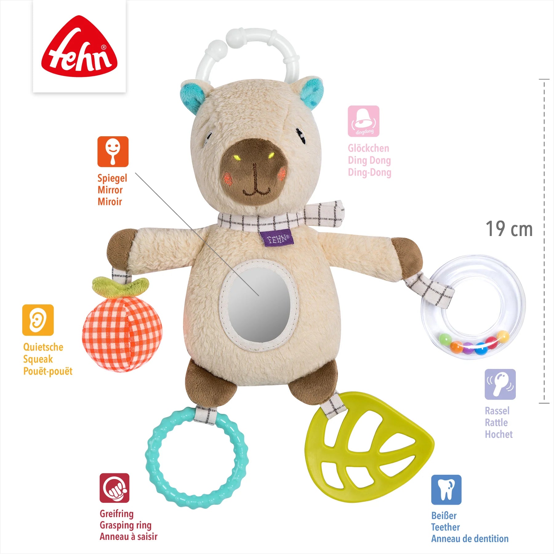Baby Fehn Activity Capybara Clara