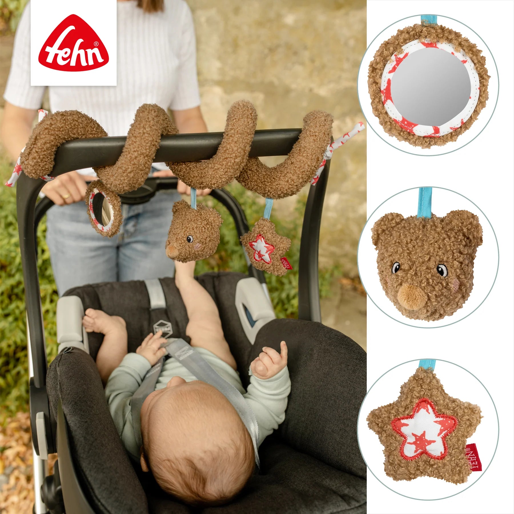 Baby Fehn Activity Spirale Bär