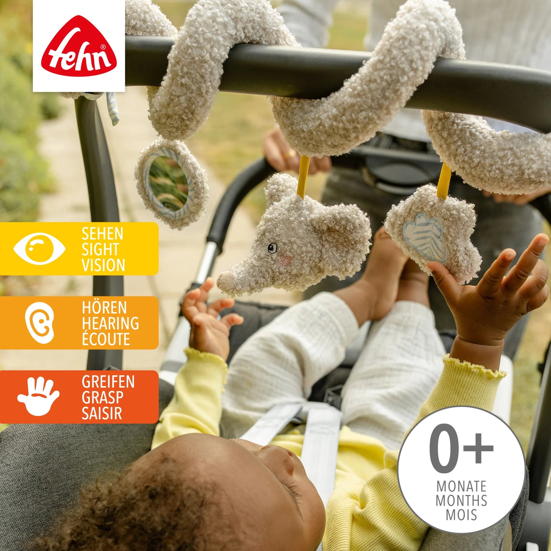 Baby Fehn Activity Spirale Elefant