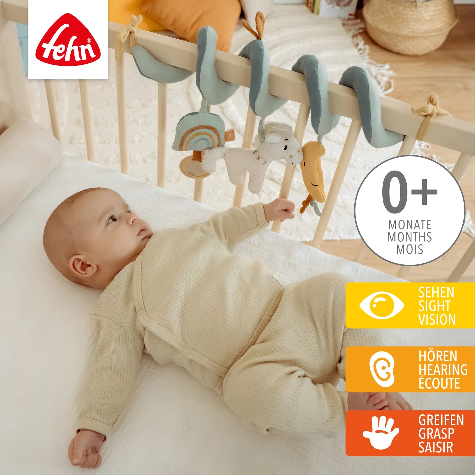 Baby Fehn Activity Spirale Pferd