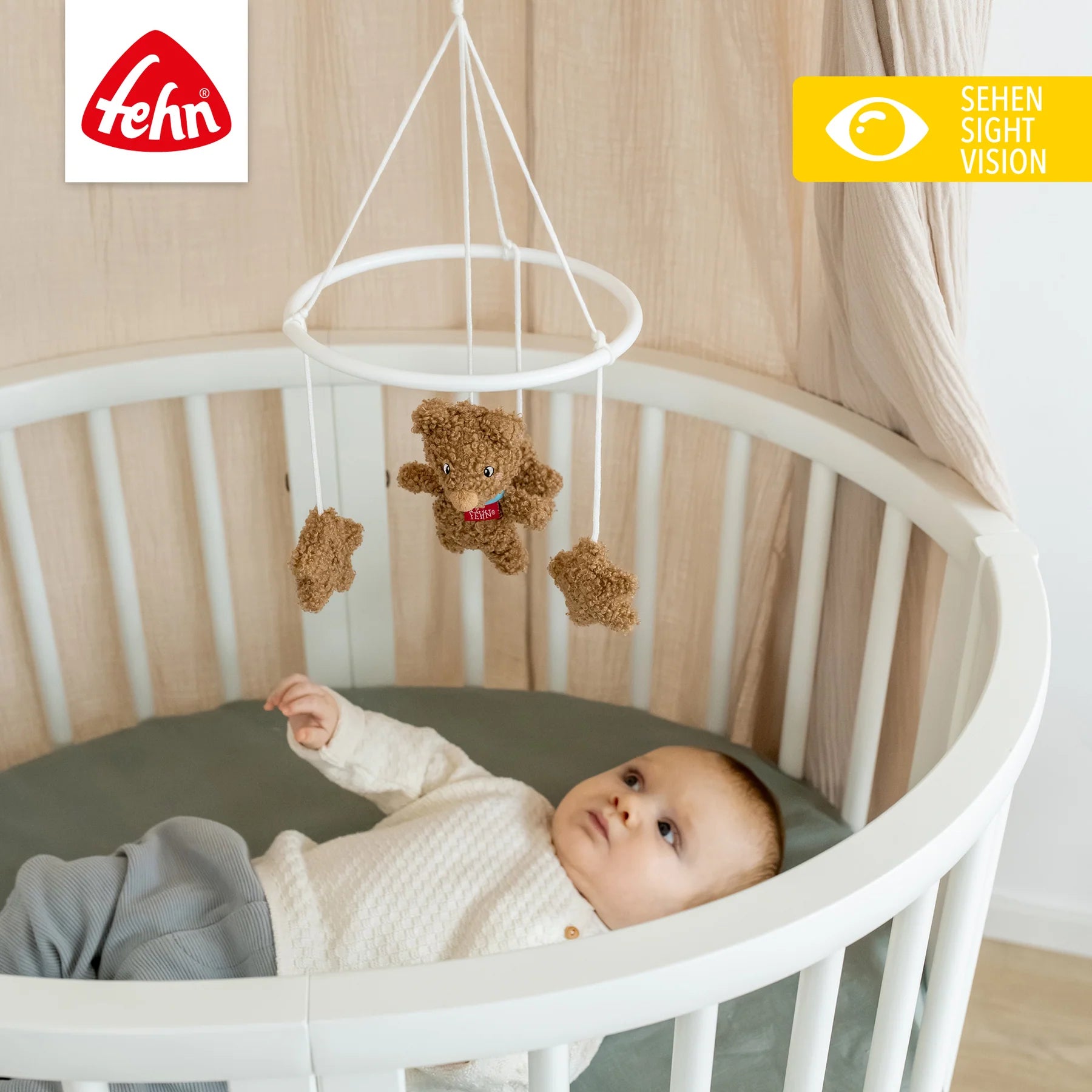 Baby Fehn Deko Mobile Bär Fred