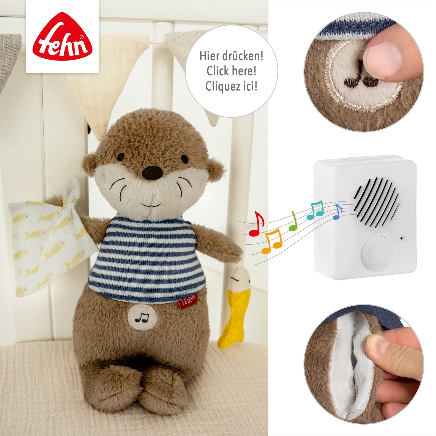 Baby Fehn Einschlafhilfe Otter Theo