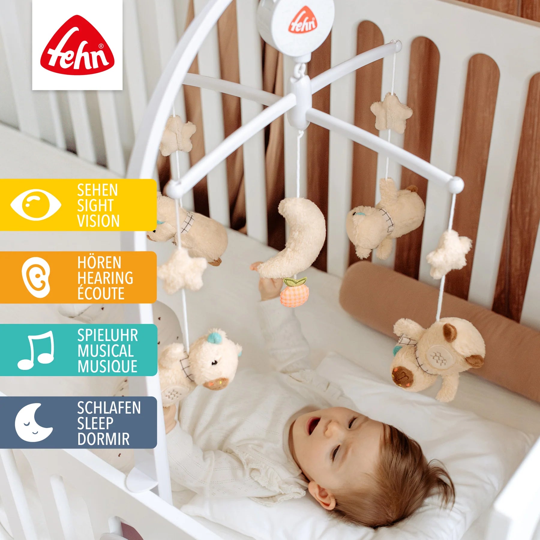 Baby Fehn Musik-Mobile Capybara Clara