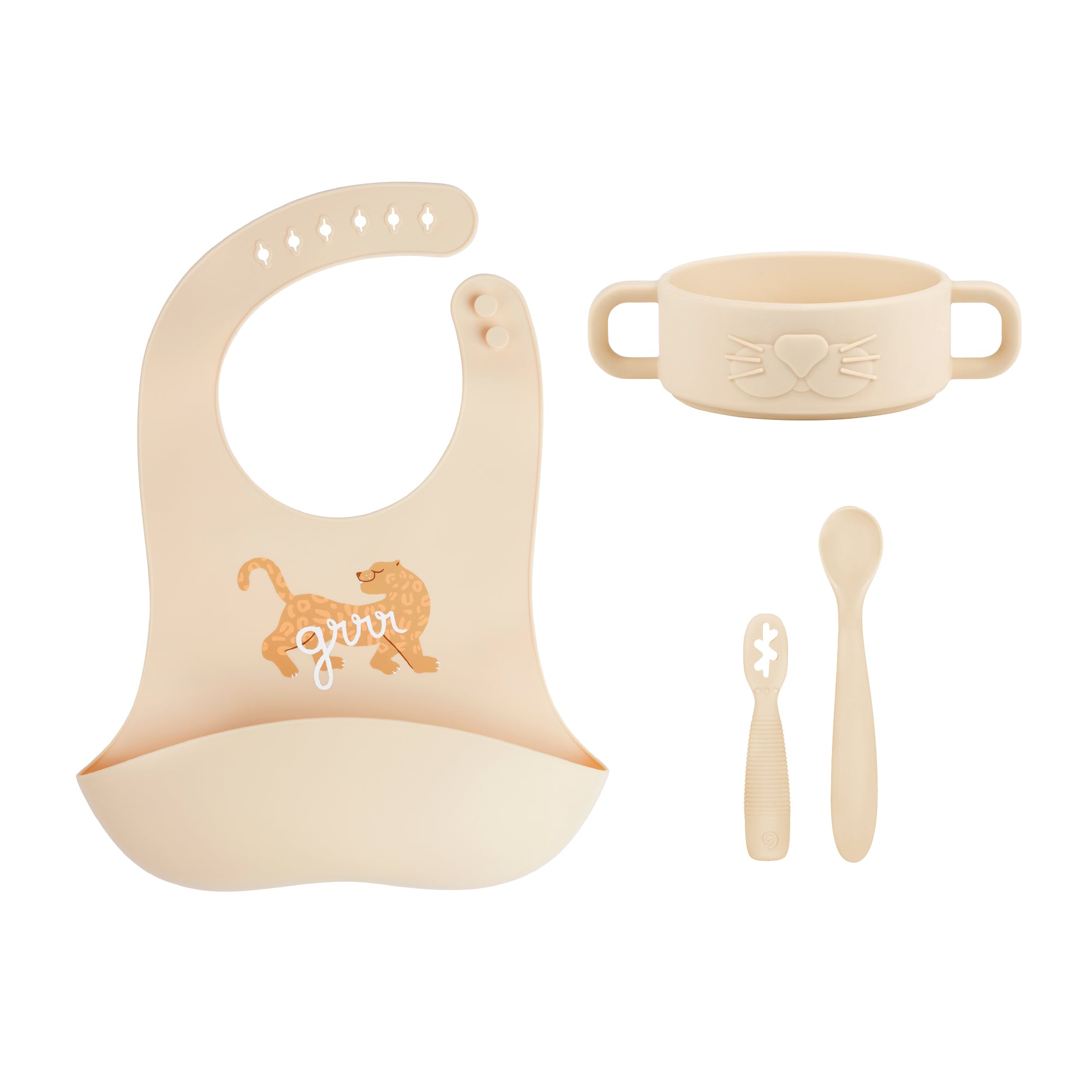 Babymoov Kindergeschirrset Mini Roar beige