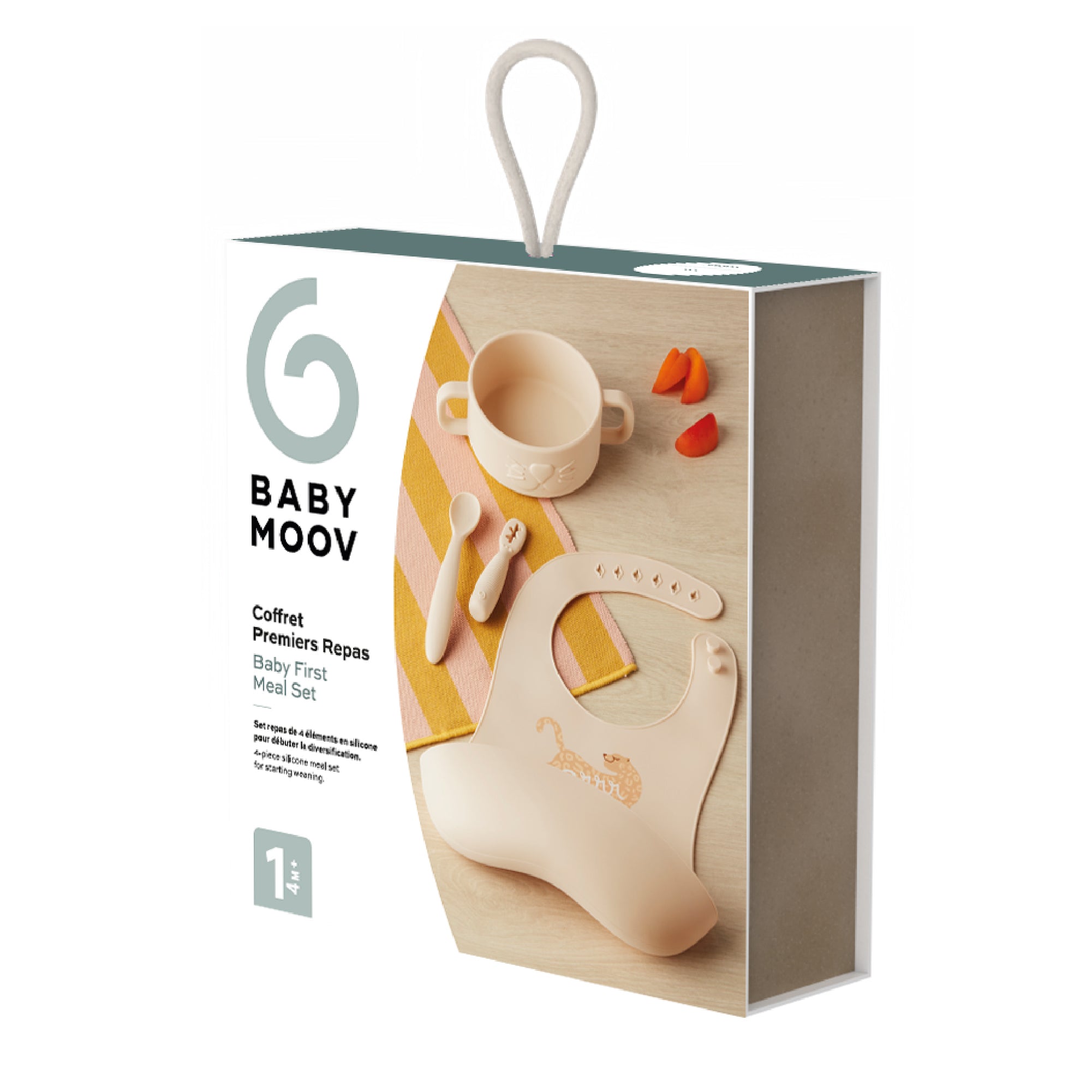 Babymoov Kindergeschirrset Mini Roar beige