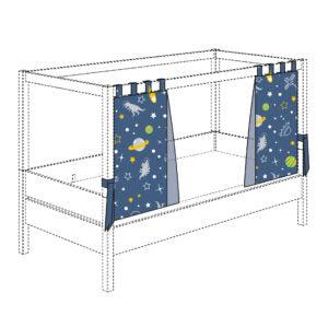 PAIDI Motiv-Textilien - Dinos im Weltall