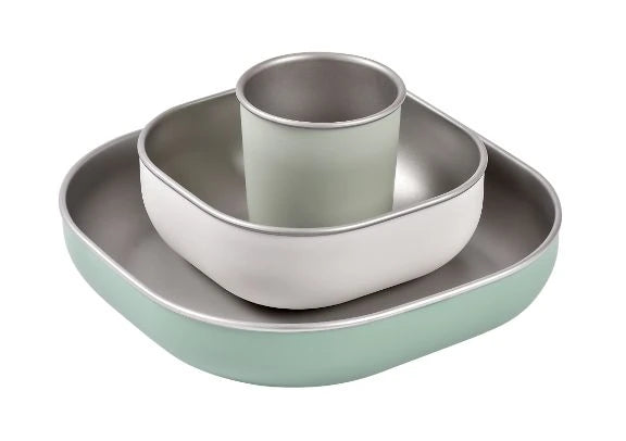 Beaba Mahlzeit-Set aus Edelstahl