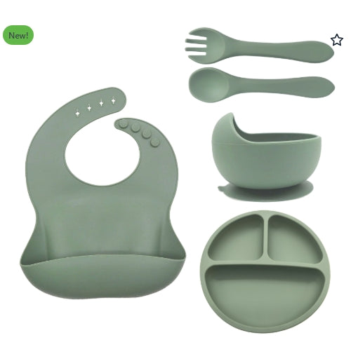 Fillikid Geschirrset mit Latz 4teilig