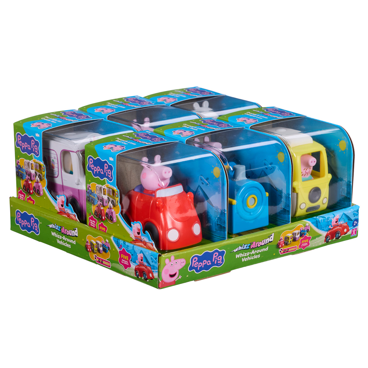 Character Peppa Pig whizz-around Fahrzeug Assortiert