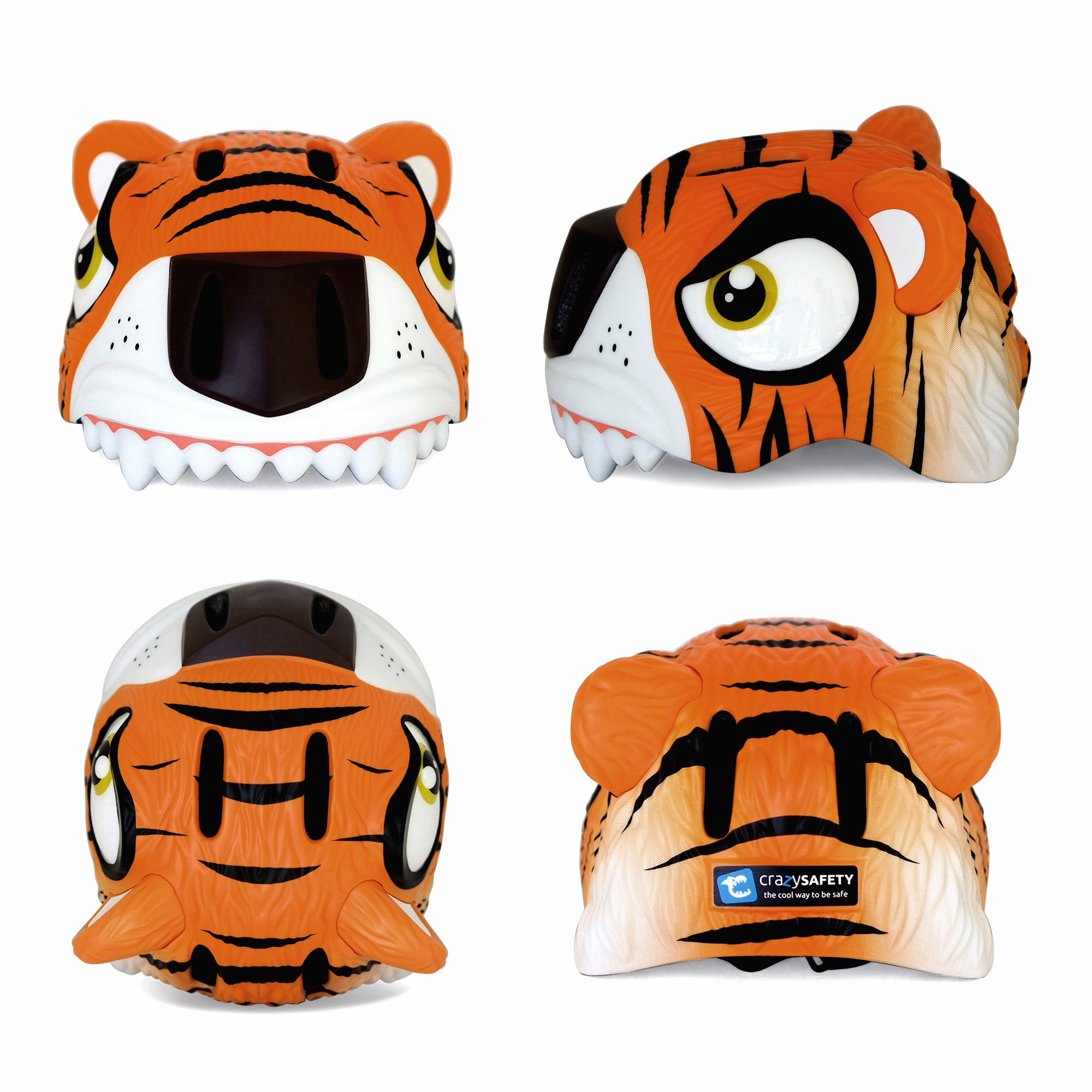 CRAZY SAFETY Velohelm Tiger