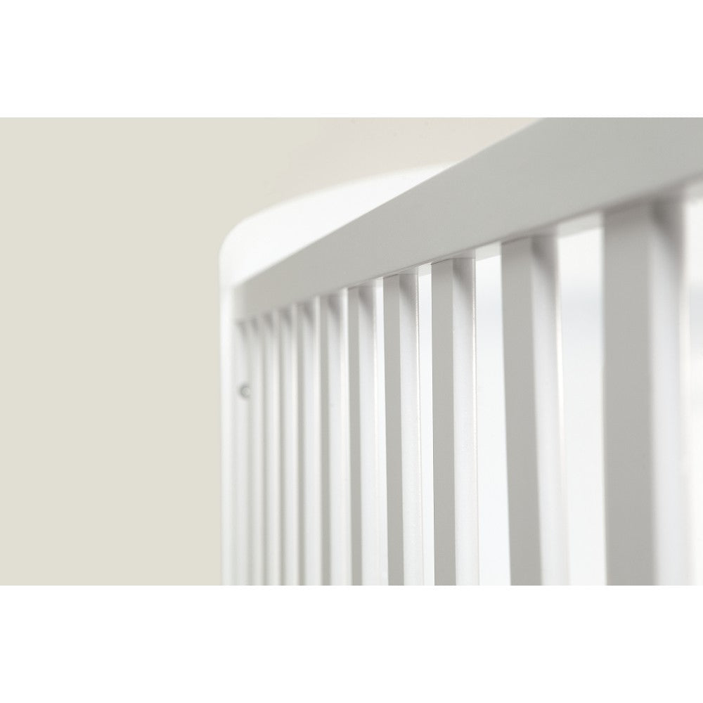 Interbaby Kinderbett 60x120cm Star weiss