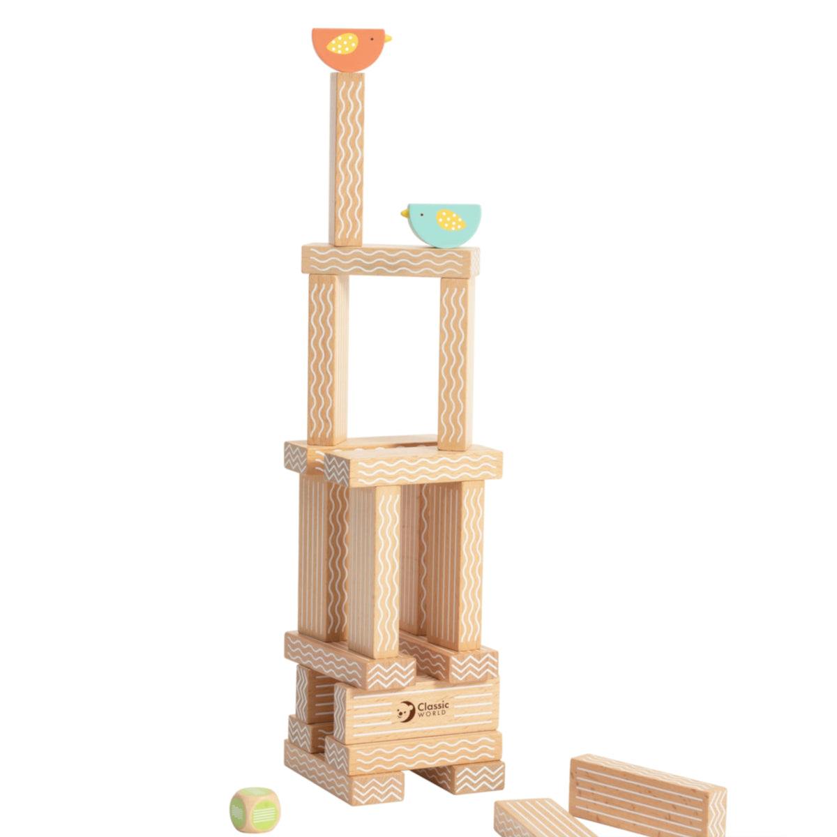 Classic World Stapelspiel Vogel