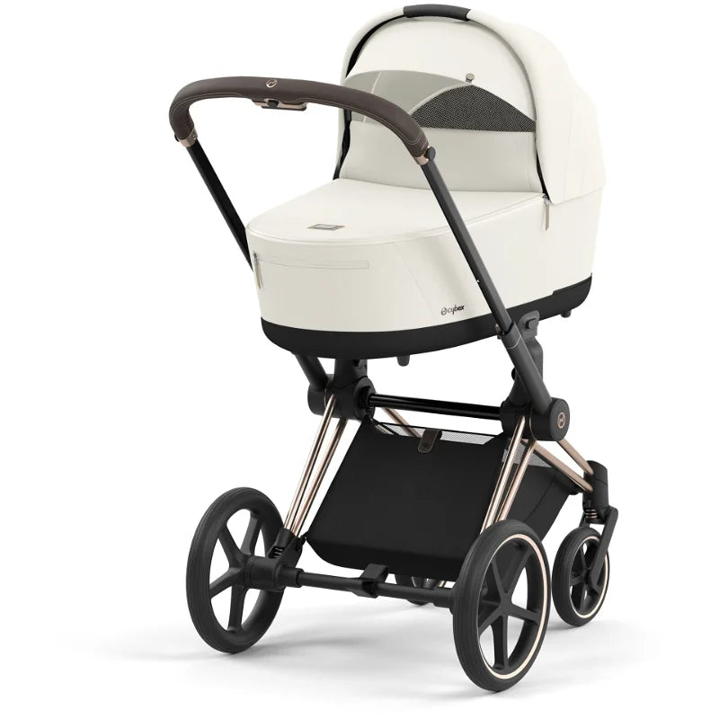 Cybex Platinum Priam mit Tragewanne Lux Off White