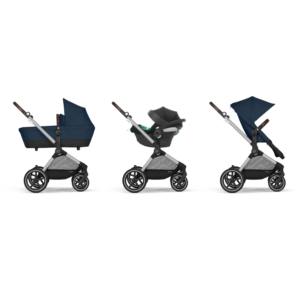 CYBEX EOS LUX Kinderwagen Ocean Blue