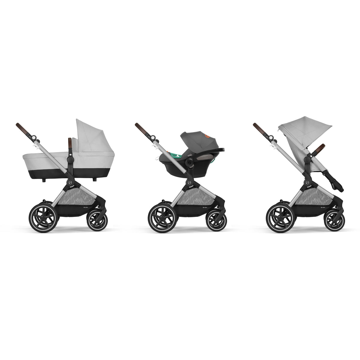 CYBEX EOS LUX Kinderwagen Lava Grey