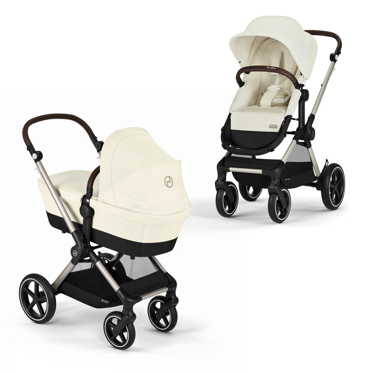 CYBEX EOS LUX Kinderwagen Seashell Beige