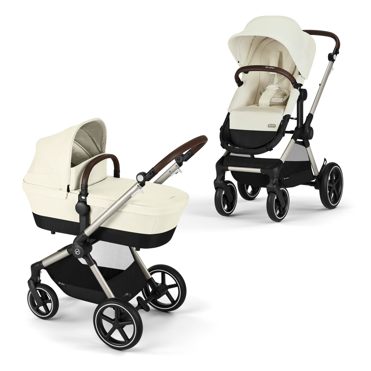 CYBEX EOS LUX Kinderwagen Seashell Beige