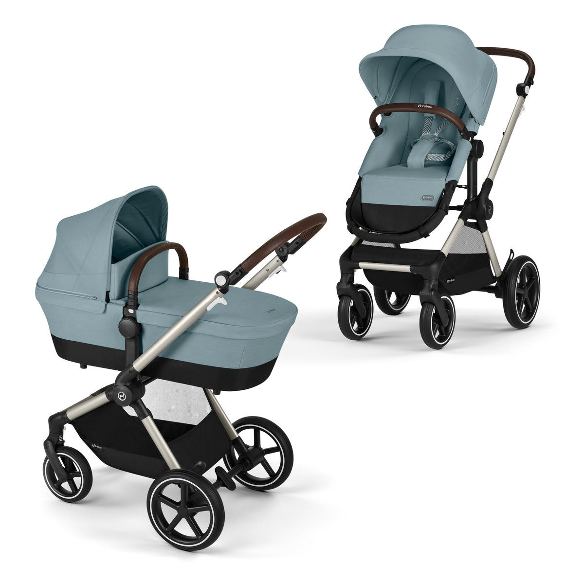 CYBEX EOS LUX Kinderwagen Sky Blue