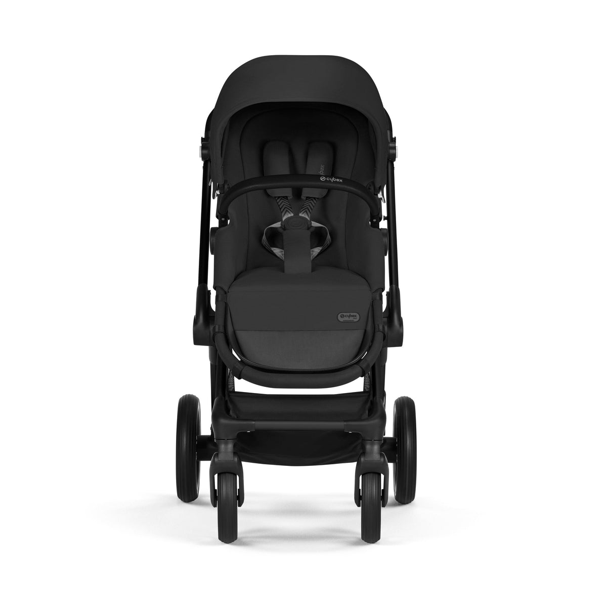 CYBEX EOS LUX Duo Kinderwagen 2 in 1 mit Babyschale Aton B2 i-Size MoonBlack *Sale*