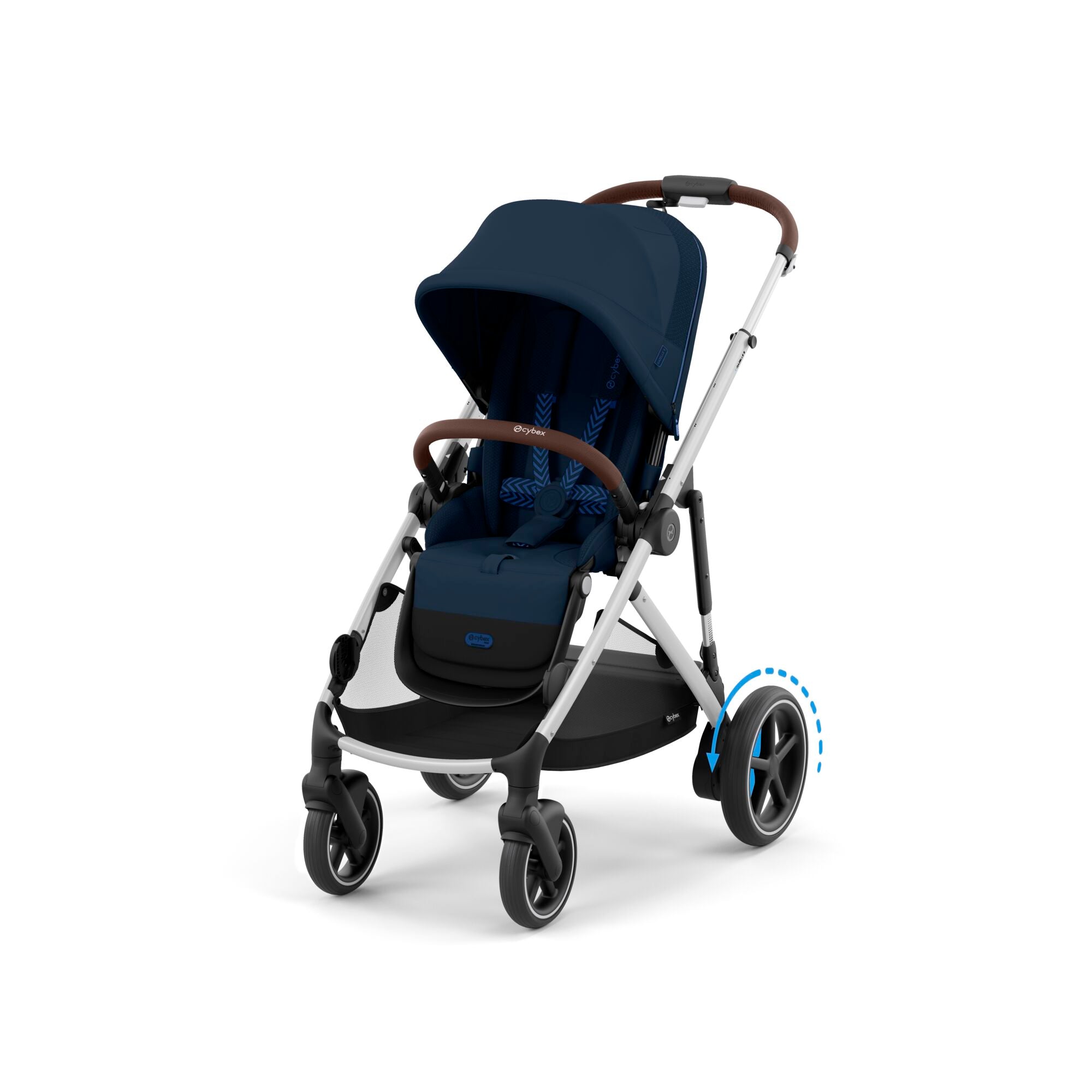 Cybex e-Gazelle S Kombikinderwagen 4in 1 Ocean Blue