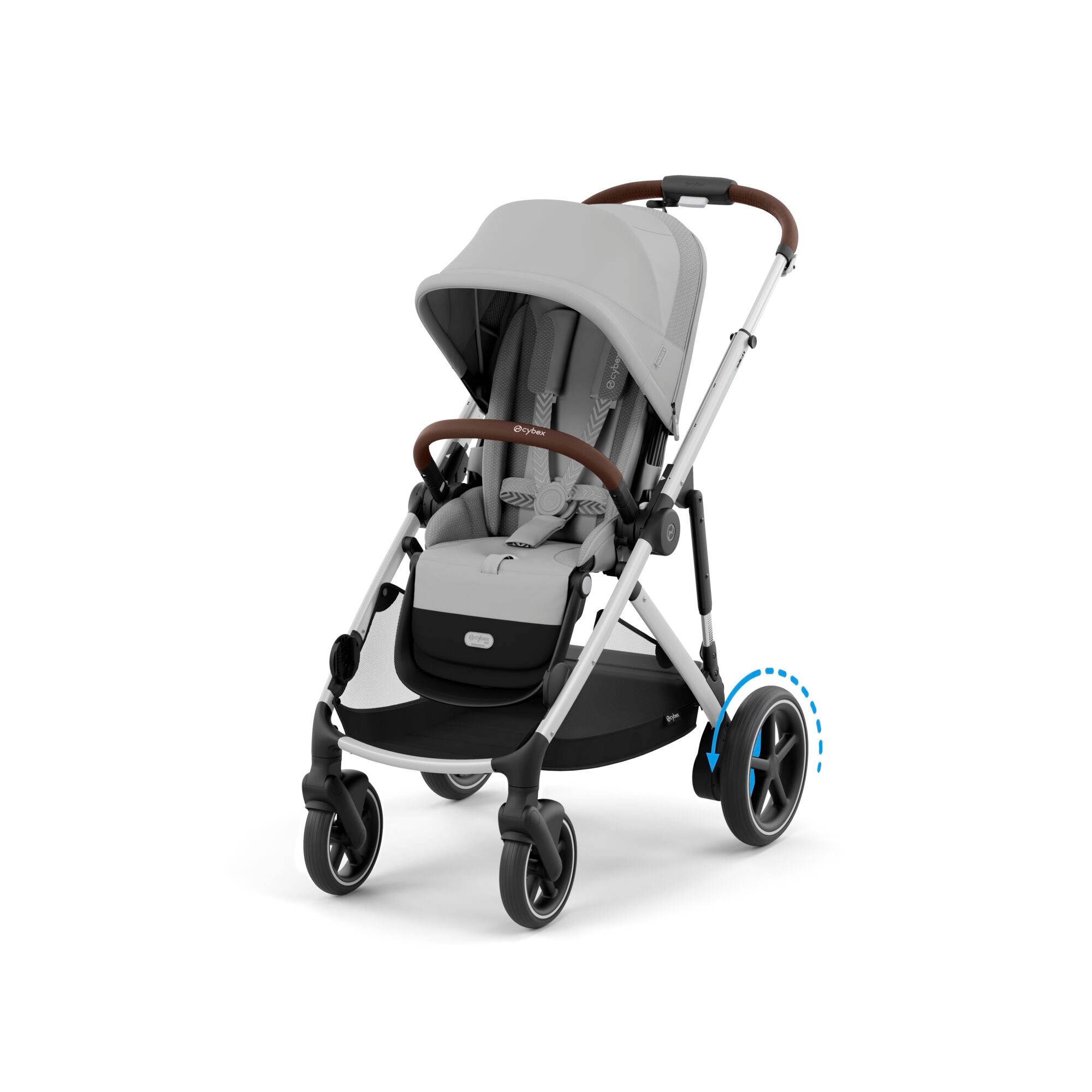 Cybex e-Gazelle S Stone Grey/ Silver Frame