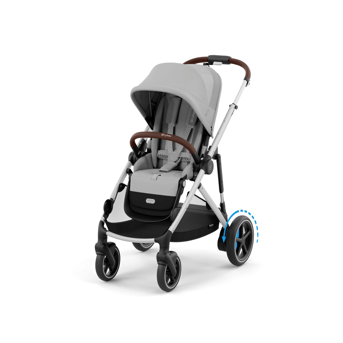 Cybex e-Gazelle S Kombikinderwagen 4in 1 Stone Grey