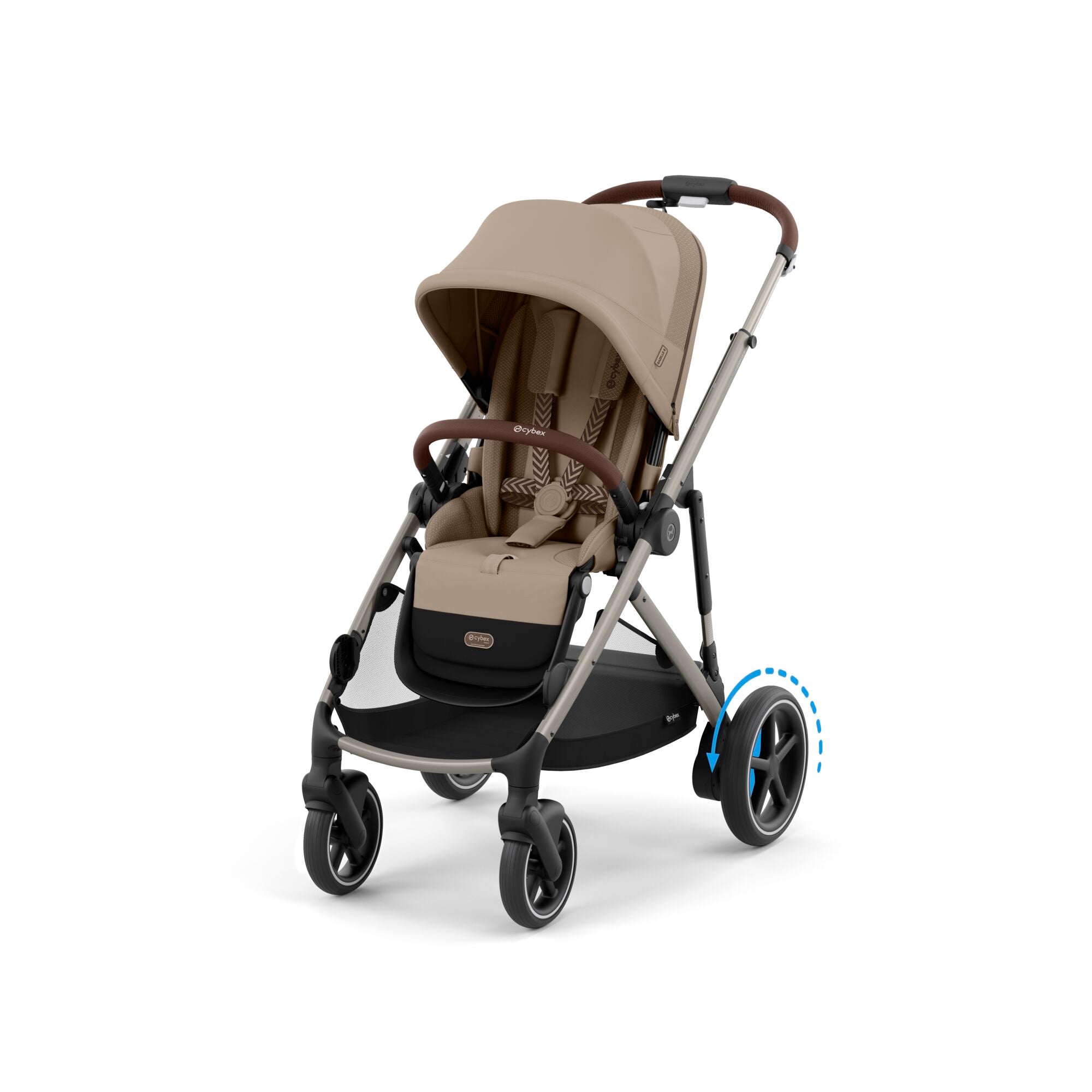 Cybex e-Gazelle S Kombikinderwagen 4in 1 Almond Beige