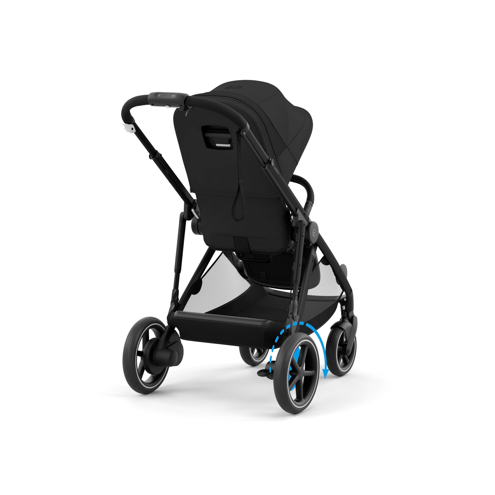 Cybex e-Gazelle S Kombikinderwagen 4in 1 Moon Black