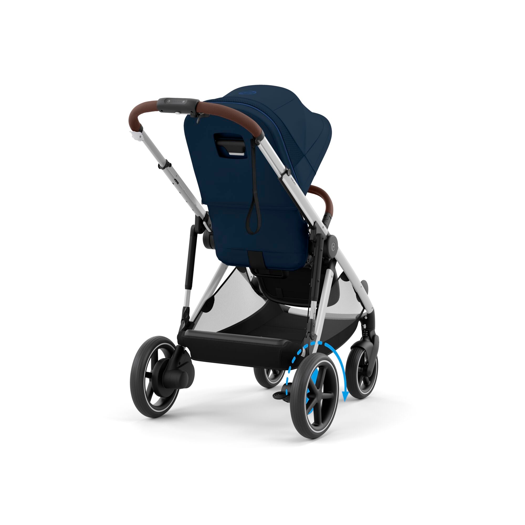 Cybex e-Gazelle S Ocean Blue/ Silver Frame